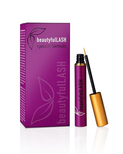 Beautyfullash Eyelash Formula – Wimpernserum ohne unnötige Zusätze I Lash Serum für lange Wimpern in nur 6-8 Wochen I Serum für Wimpernwachstum / Wimpernverlängerung I Made in Germany I 3ml