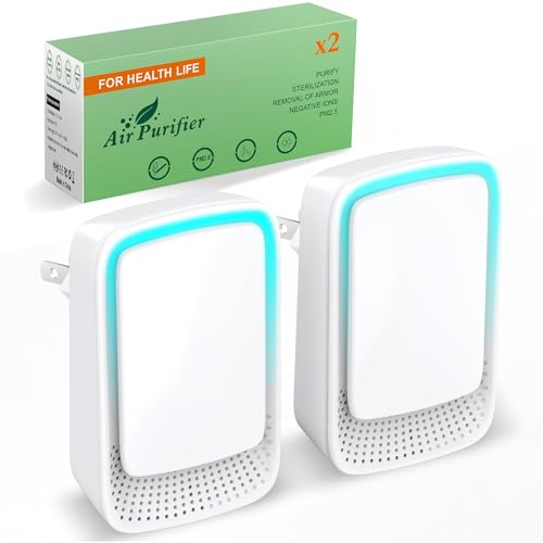 Plug In Air Ionizers - Negative Ion Technology Air Purifier