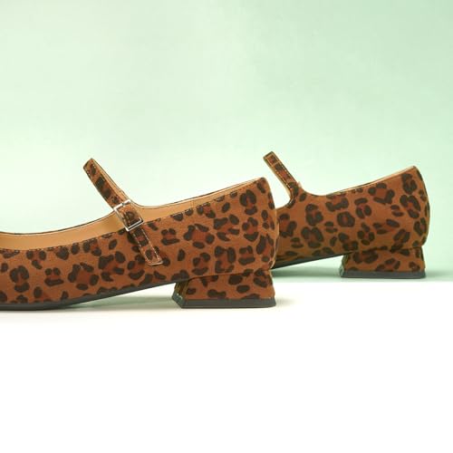 C.Paravano Women's Flats | Flats for Women | Mary Jane Shoes Women | Leather Dress Shoes | Womens Mary Jane Shoes Flats with Adjustable Strap3