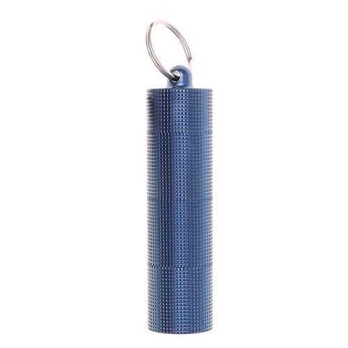 Caixa de comprimidos impermeável BESPORTBLE, mini chaveiro, porta-comprimidos, porta-garrafas, recip