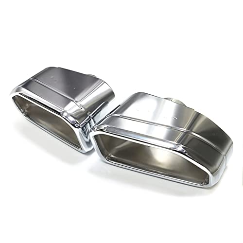 Tuyau d'échappement haut de gamme en acier brossé pour BMW X3 X4