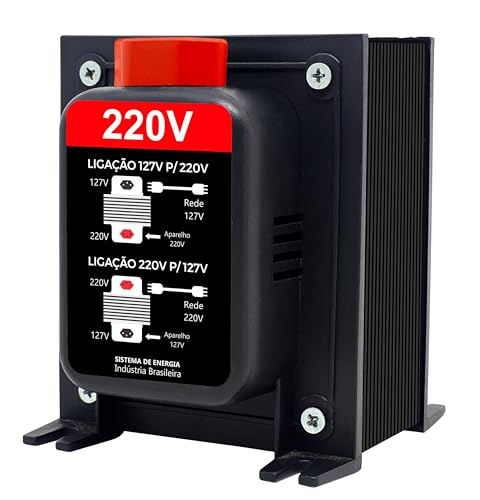 Transformador 5000va Bivolt Com tomada 110/220 12000btus..