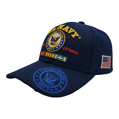 US Navy Vietnam Veteran Gorra Militar Oficial Talla Única miniatura 1