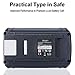 Biswaye 40V 6Ah Lithium Battery Replacement for Ryobi 40V Battery OP4040 OP40601 OP4026 OP40261 OP40401 OP40501 OP4015 OP40602 OP40404 OP40603 Compatible with Ryobi 40 Volt Cordless Power Tools