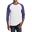 White/ Purple