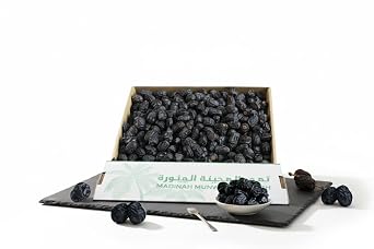 Ajwa Al Madina Dates 3KG 6.6 lbs Perfect for juicing and baking -Fresh from Madina Saudi Arabia