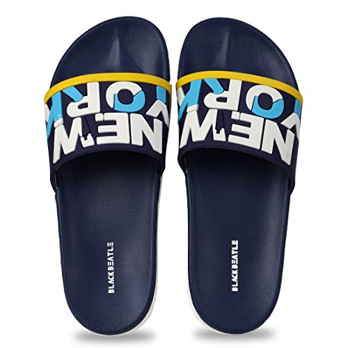 Image of BLACKBEATLE Men's Newyork Dc Flip Flops