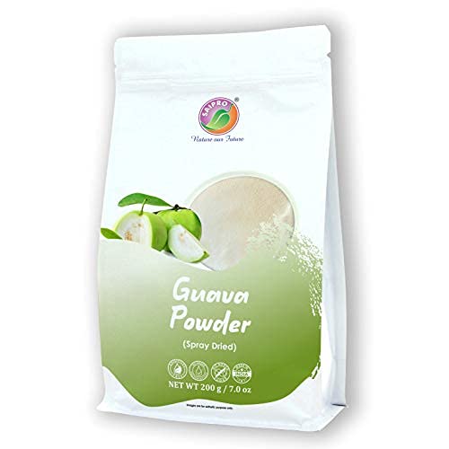 Saipro's Eatery Harvest Guava Fruit Powder 200 g, For Juices, Moctails, cocktail mix |Spicy gauva Juice| Cake | Milkshake, Immunity Booster Ingredient in beverages, cooking, baking, cosmetics, all natural, No preservatives-image-20