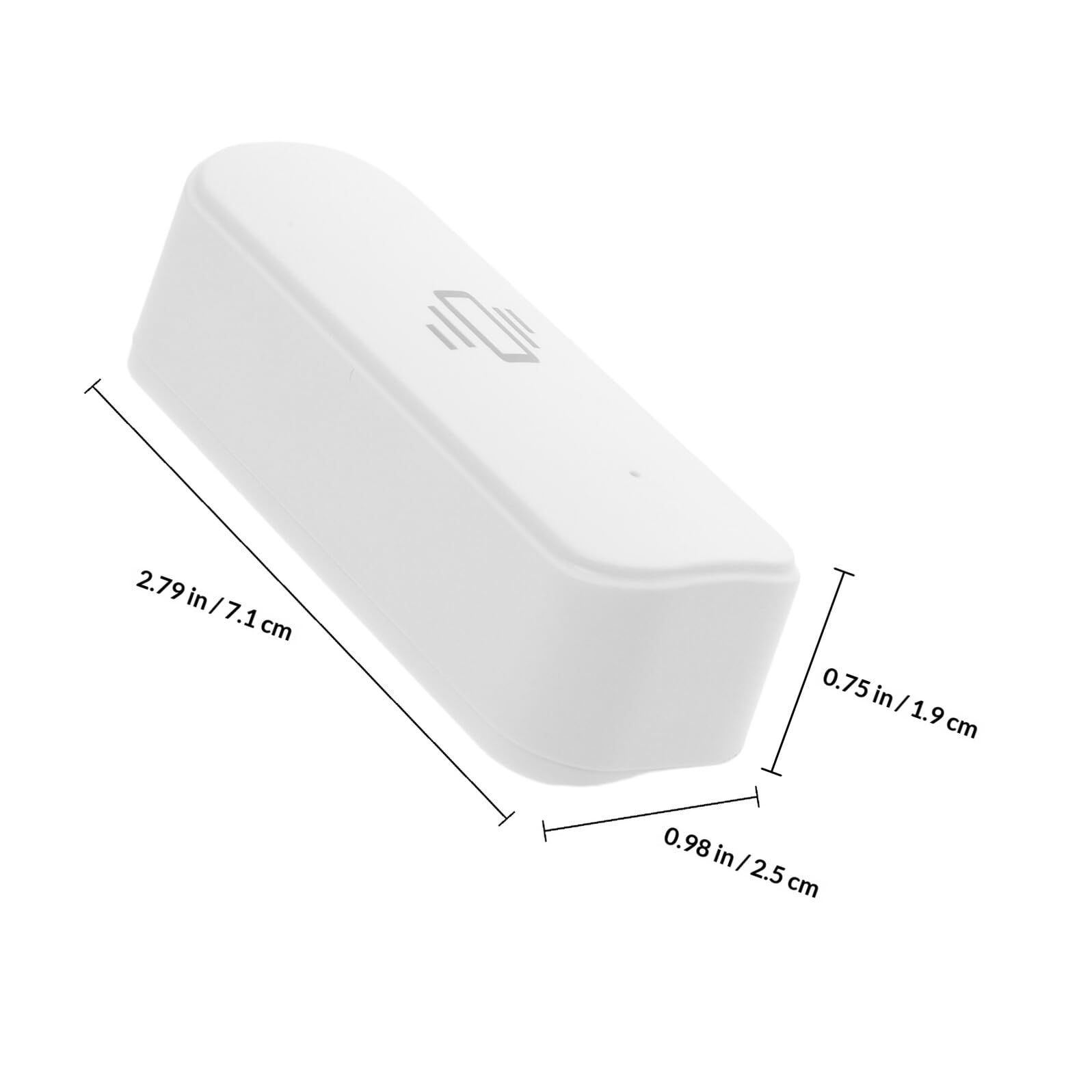 Zigbee Vibrationssensor für Tür Büro Präzise Vibrationserkennung Einfache Montage Echtzeitwarnung Kompatibel mit Smart Life Geräten