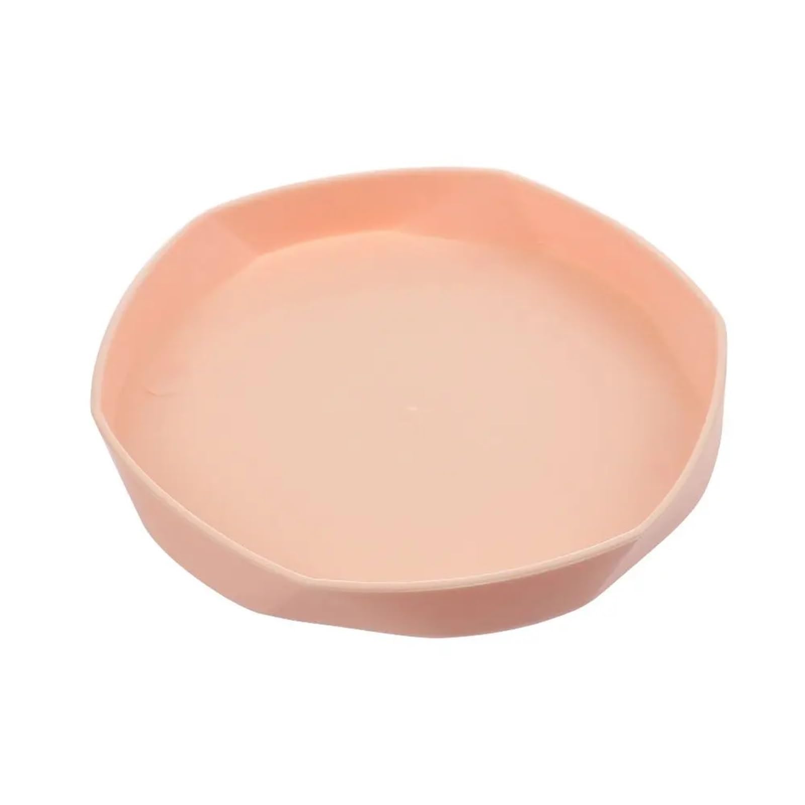GIUPLOKID Plastic Drip Trays, Plastic Plant Saucers Drip Trays Multicolor 11cm 14.5cm for Indoor Outdoor(Pink-14.5cm)
