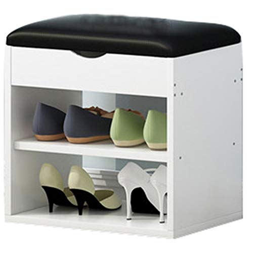 Banc de rangement pour chaussures d'entrée et petit espace