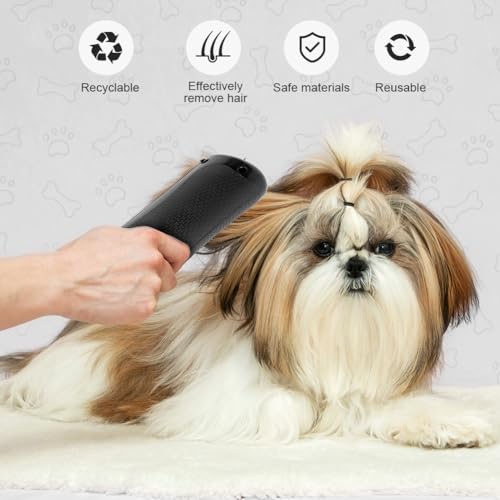 Adiwo Groomify Pet Care Brush, Groomify mr Waggy Tails, Pet Hair Removal Brush Grooming Tool, Pflegekämme für Katze und Hund, Haustier-Enthaarungskamm, Hundebürste für Hunde