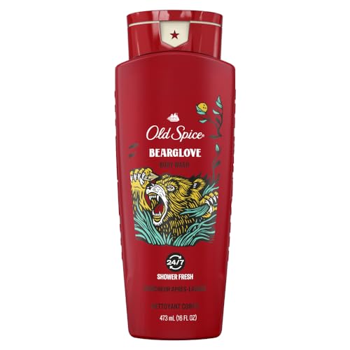 Old Spice Wild Collection Bodywash, Bearglove 16 oz