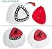 20PCS Spin Mop Replacement Head,100% Microfiber Mop Heads Replacements Compatible with Triangle Spin Mop,360 Degree Round Spin Mop Replacement Head for Easy House Cleaning Floor Mopping