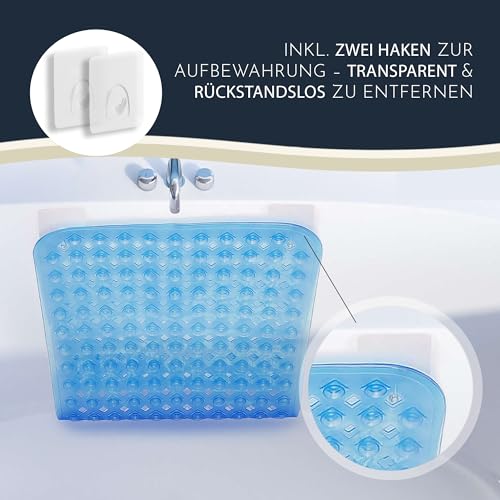 Badewannenmatte Homerella rutschfest und hautsensitiv 88 x 39 cm