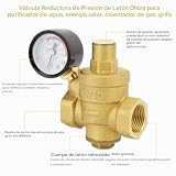 Válvula reductora de presión de agua 3/4 9 Imagen adicional