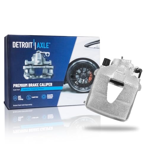 Detroit Axle - Front Left Brake Caliper for Volkswagen Golf