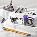 JASTIP Cordless Vacuum Cleaner, 550W/45Kpa Smart Cordless Stick Vacuum with Touch Screen, 55 Mins Runtime, Strong Suction & Lightweight Vacuum Cleaners for Home, Pet Hair,Carpet,Hard Floor