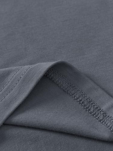 Image of Latuza Men's Viscose Pajama Top Button Up Sleep Shirt