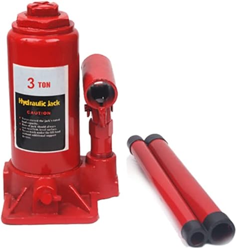 Miniatura 1 de Gato hidráulico vertical de 3 toneladas (6000 lb) para mantenimiento de neumáticos de automóvil Gato hidráulico manual para uso en automóvil