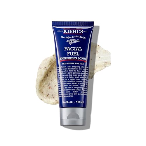 Kiehl's, Facial Fuel Exfoliating Face Scrub, Facial Cleanser for Men, 100ml