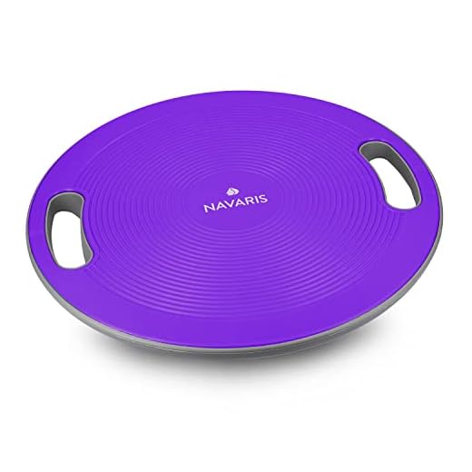 Navaris Balansbräda 40 cm/15,7 tum – halkfri träningssko för träning, fitness och fysioterapi – tonmuskler, stärkt kärna