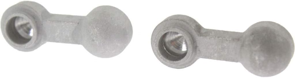 For Audi A-6 / A-8 Quattro Intake Manifold Arm Linkage 2000-2006 | Set of 2 | Short arm 1 in. | 077198327A