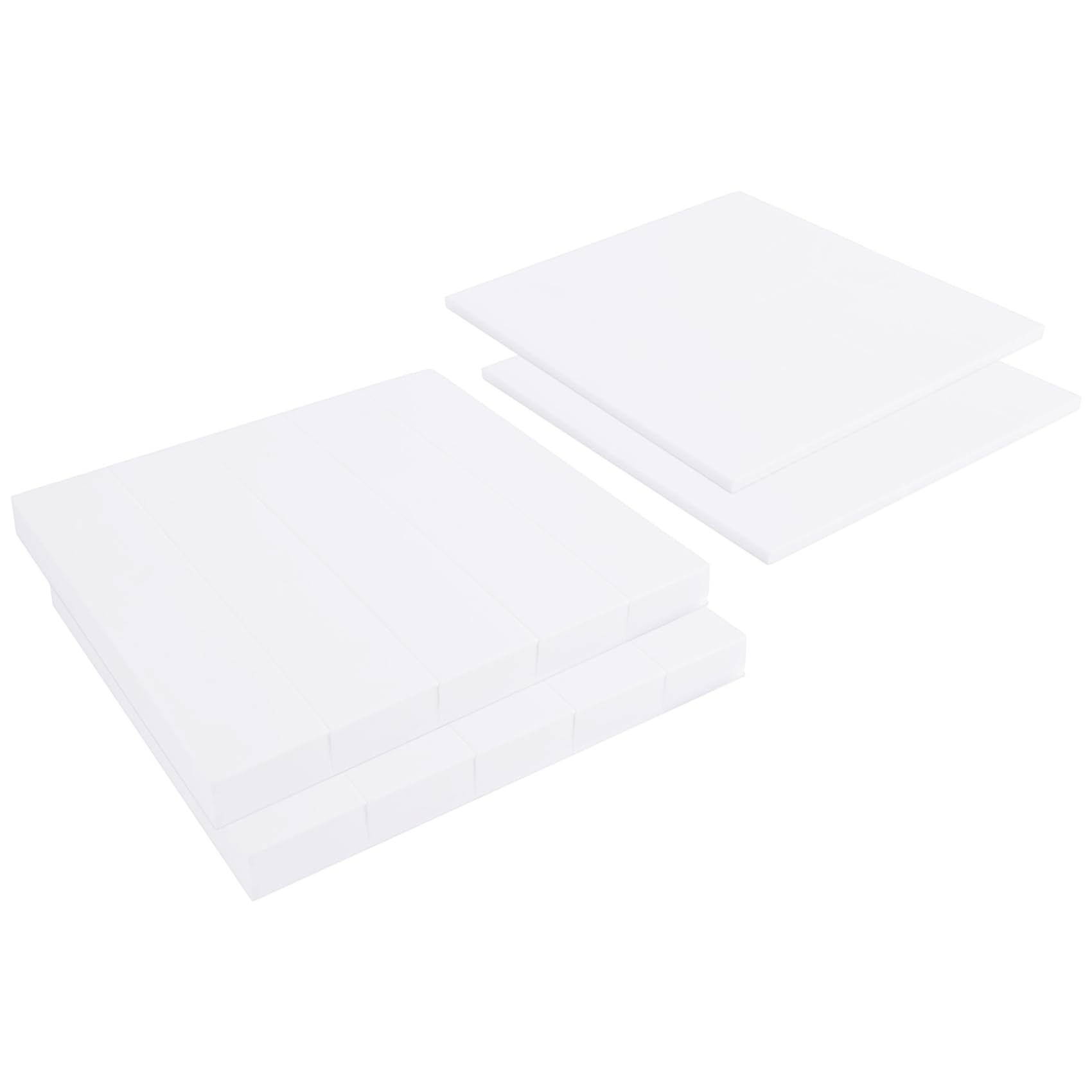 Vjsujehgy 20Pcs Furniture Pads,EVA Foam Headboard Stoppers for Wall, 10Pcs (15mm Thick)+10Pcs (5mm Thick) Wall Protector