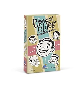 Blue Orange Games Cross Clues- New Cooperative Family Party Game for 2 to 6 Players. Recommended for Ages 7 and up