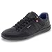 Produktbild Ferracini Herren Freizeitschuhe Schnürschuhe Walking Comfort Leder Schwarz, Schwarz (schwarz), 39.5 EU