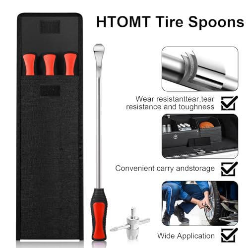 Htomt TIRE SPOON Kit, 26Pcs Tire Changing Tool thumb #2