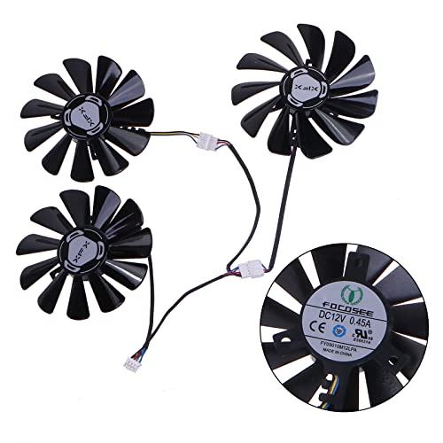 wangpeng New GPU Cooling Fan for ASUS ROG Strix G15 G513RC G17 G713RC GPU Cooling Fan GeForce RTX3050 DC5V 0.5A