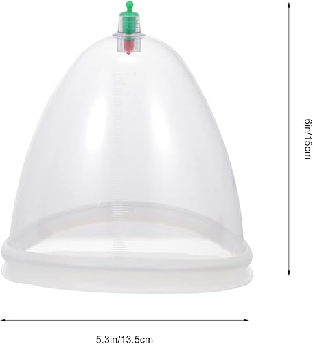 Miniatura 2 de Healifty Juego de terapia de masaje de ventosas chinas Tarro profesional de ventosas de acupuntura de ventosas tazas de ventosas al vacío de mama