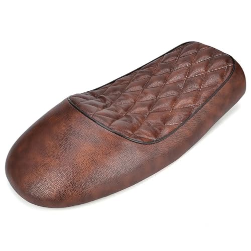 Selle de moto Vintage à bosse Honda CB SR125 SR400 XJ650 coussin d'assise de rechange noir