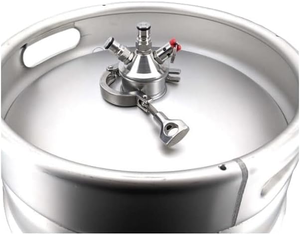 Commercial Keg Adaptor Ball Lock Tapping Head to 2 Inch Tri-Clover