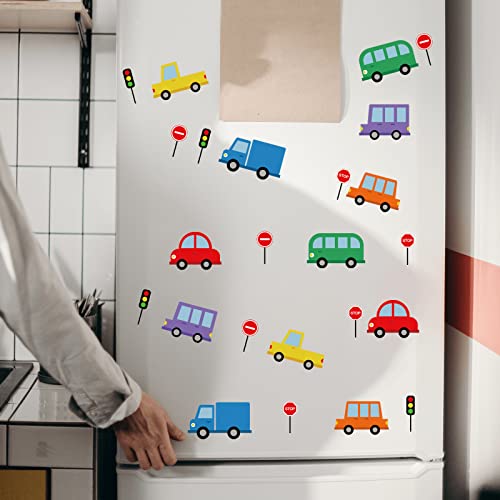 Vinilos decorativos de autos pequeños para pared miniatura 3