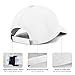 ZOORON Baseball Cap for Men Women, Dad Hat Unstructured Low Profile, Soft Brim Adjustable Plain Baseball Hat for Outdoor Golf(1 Pack-White)