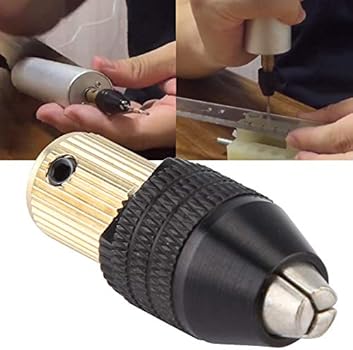 YyDDs Kit D'outils De Mandrin Torsadé à Pince à Main En Cuivre Réglable 0.3 1.0mm/1.5 2.0mm/2.5 3.2mm