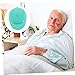 FOYTOKI 1pc Bedpan with Lid for Bedridden Care Portable Plastic Toilet Bowl for Elderly Easy to Clean Stain-Resistant for Paralyzed Patients Bedside Convenience