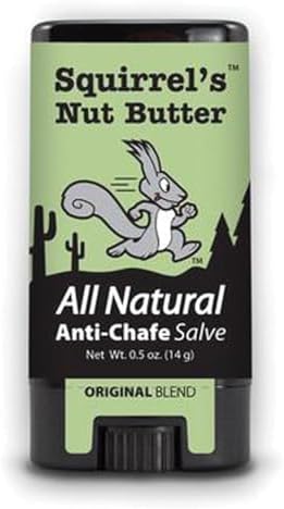 SQUIRRELS NUT BUTTER Anti Chafe Stick 0.5 Oz - Soothing Skin Care...