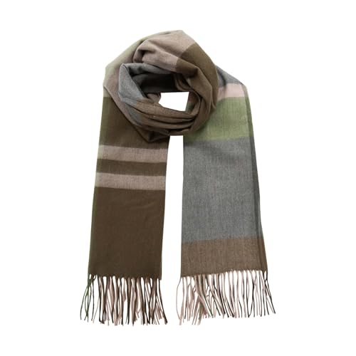 Heritage Recycled Fomo Blanket Scarf, Recycled Scarf (Pink Mix Recycled)