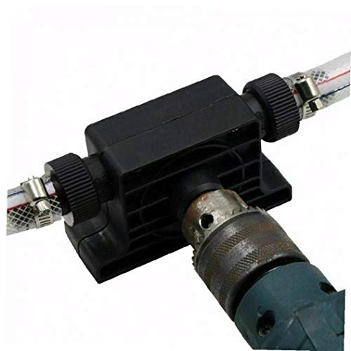 Lankater Electric Drill Pump Sinks Aquariums Pool Self Priming Transfer Pumps Oil Fluid Water Hose Clamps Connectors