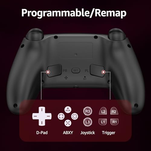 image for Kamylorus Wireless Controller for PS-5, Gaming Controller for PC with 
