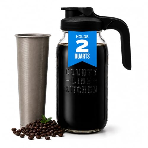 County Line Kitchen 64 oz Mason Jar