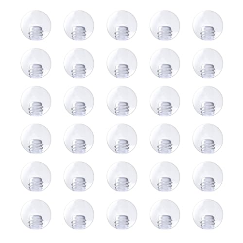Gojewen 30er Piercing Kugeln 3mm Plastik Ersatzkugel Schraubkugel Acryl 1 2mm Gewinde für Piercing Nase Lippe Augenbrauen