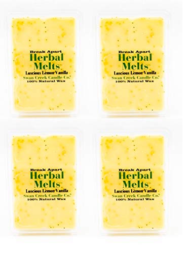 Swan Creek Luscious Lemon Vanilla 5.25oz Drizzle Melts 4-Pack |