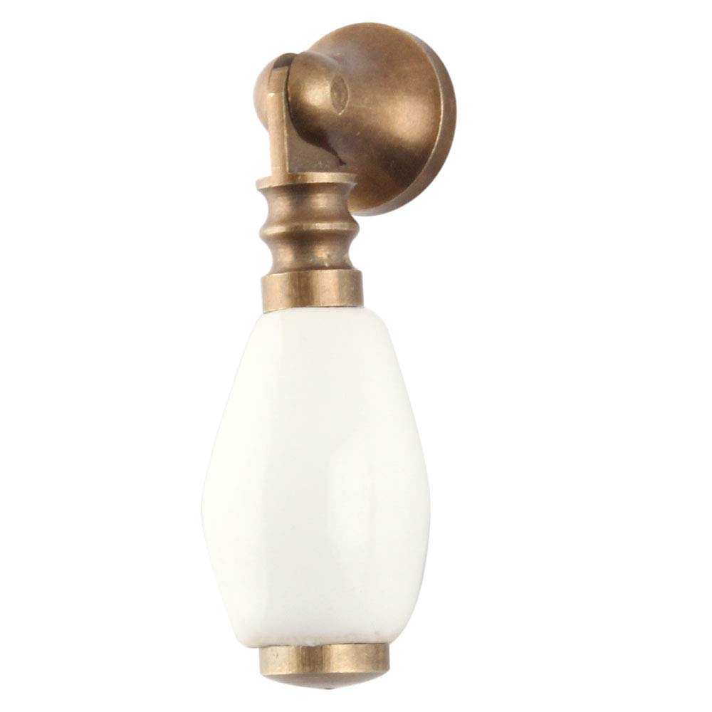 Indian-Shelf 2 Piece White Knobs -Ceramic Cupboard Knobs Handles - Solid Wardrobe Handles - 1.90 cm Handle Pulls (B07P2WV26M) Amazon Price History, Amazon Price Tracker