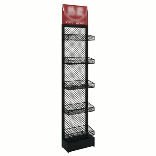 Stojak na przekąski na imprezy, stojak prezentacyjny na chipsy, idealny do blatów, minimarketów i kuchni. Przenośny i wytrzymały stojak do szybkiego jedzenia.