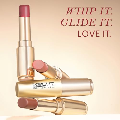 Image of INSIGHT Air Whip Lipstick - Executive Glow| Blurred Matte Finish | Air Whipped Mousse Texture | Ultra Lightweight, Buildable Pigment | Hydrating Long Wear Comfort - 3.75g