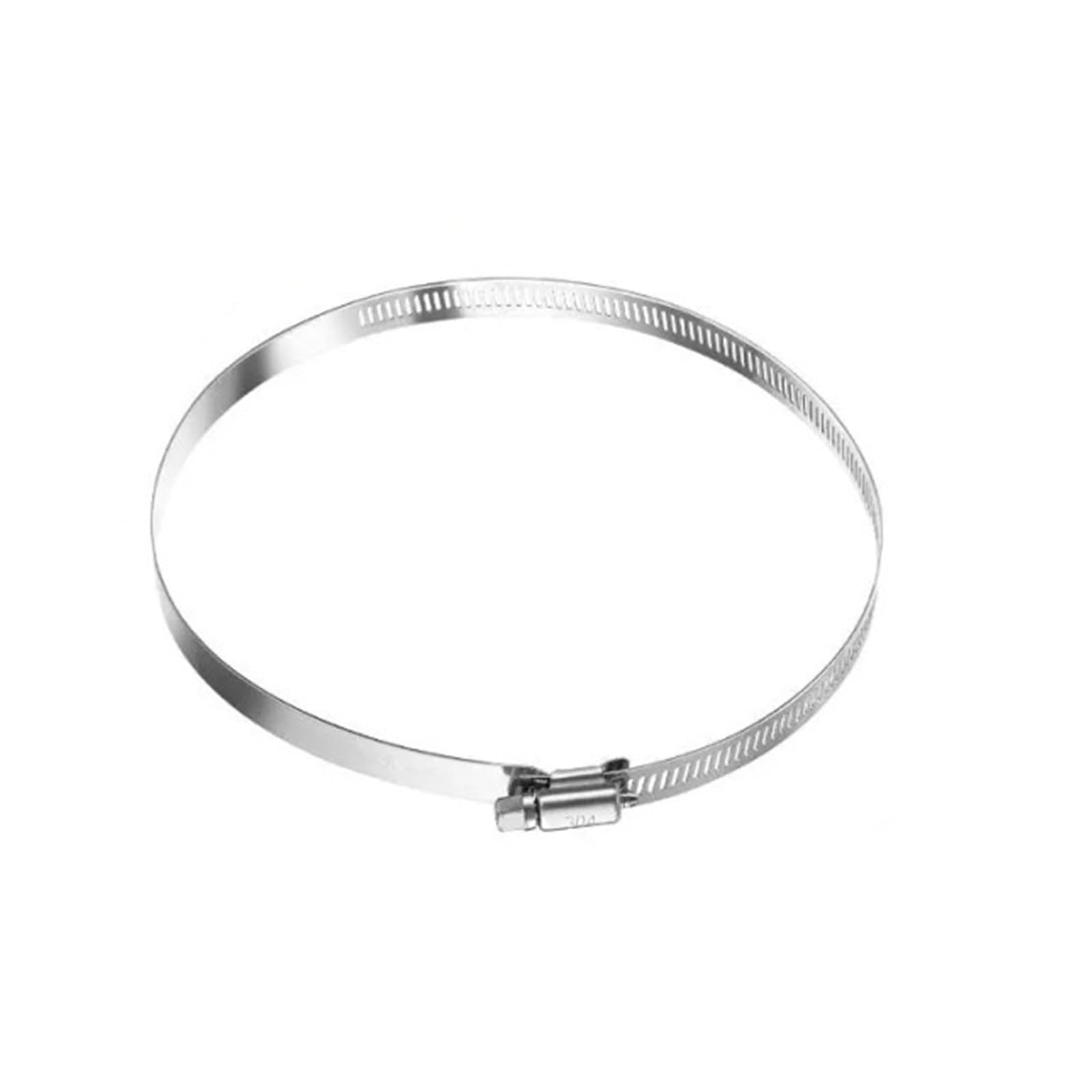 Rtgcx One Color 8Mm ~ 120Mm Stainless Steel Drive Hose Clamps Adjustable Water Pipe Tri Gear Worm Fuel Tube Spring Cramps Fixed Clip